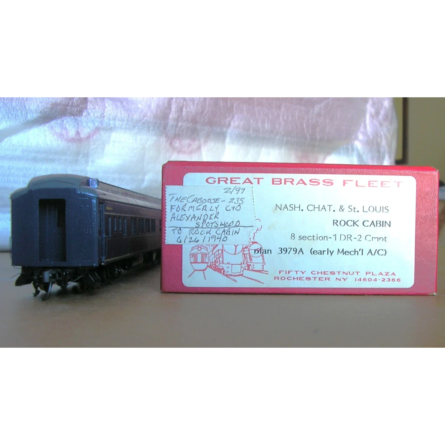 Great Brass Fleet 8-1-2 Pullman Sleeper